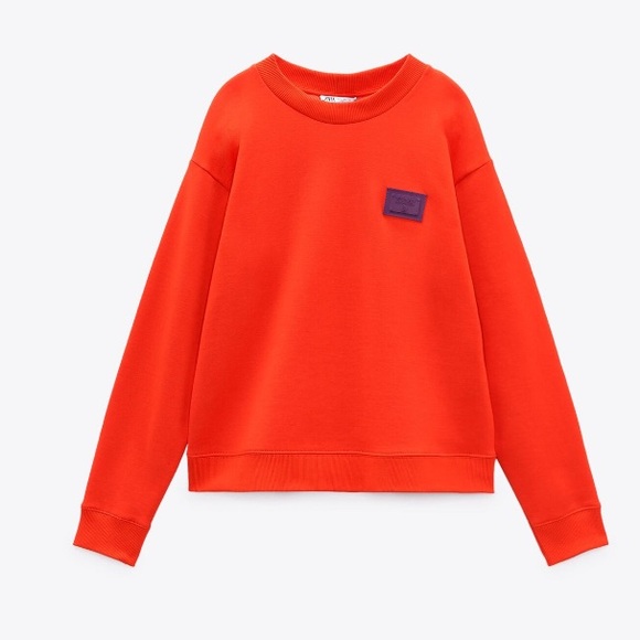 Zara round neck sweatshirt - Picture 4 of 9